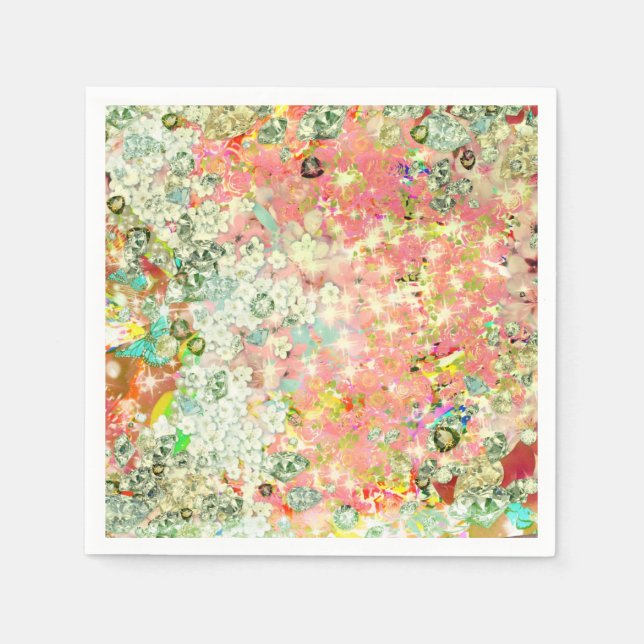 Princess Time papper napkins Pappersservett (Framsidan)