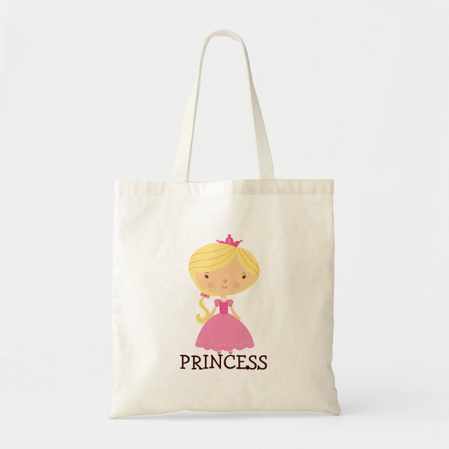 Princess tote bags tygkasse (Framsidan)