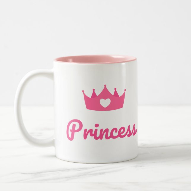 Princess Två-Tonad Mugg (Vänster)