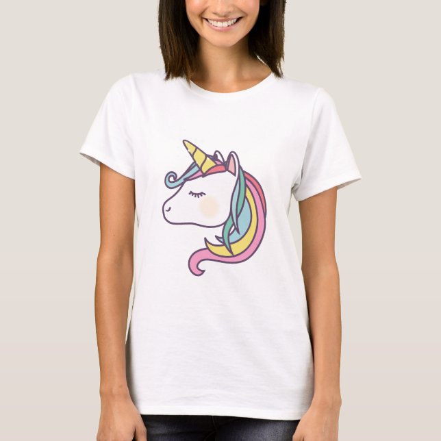 Princess Unicorn T Shirt (Framsida)