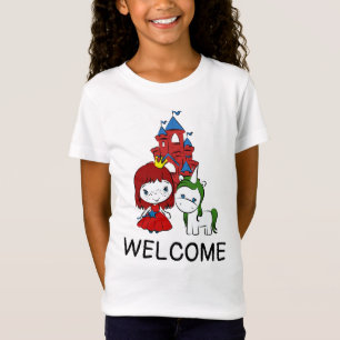 Princess, Unicorn, Välkommen roligt T Shirt