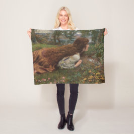 Princess ut ur skolan (av E.R. Hughes) Fleecefilt