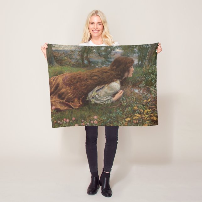 Princess ut ur skolan (av E.R. Hughes) Fleecefilt (På plats)