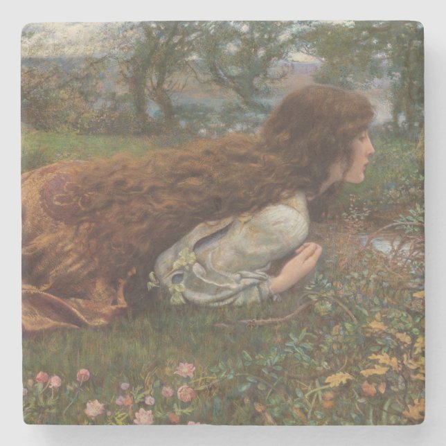 Princess ut ur skolan (av E.R. Hughes) Stenunderlägg (Framsidan)