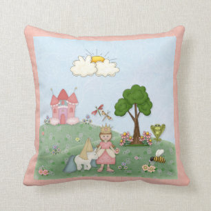 Princess vid Heart Kudde