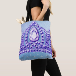 Princess Vintage Krona Blue Tygkasse