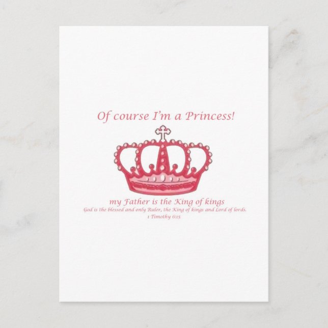 Princess Vykort (Framsida)
