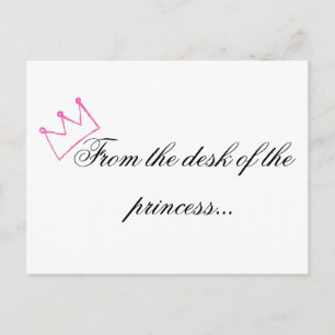Princess-vykort Vykort
