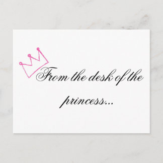 Princess-vykort Vykort