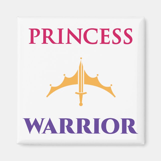 Princess Warrior Magnet (Framsidan)
