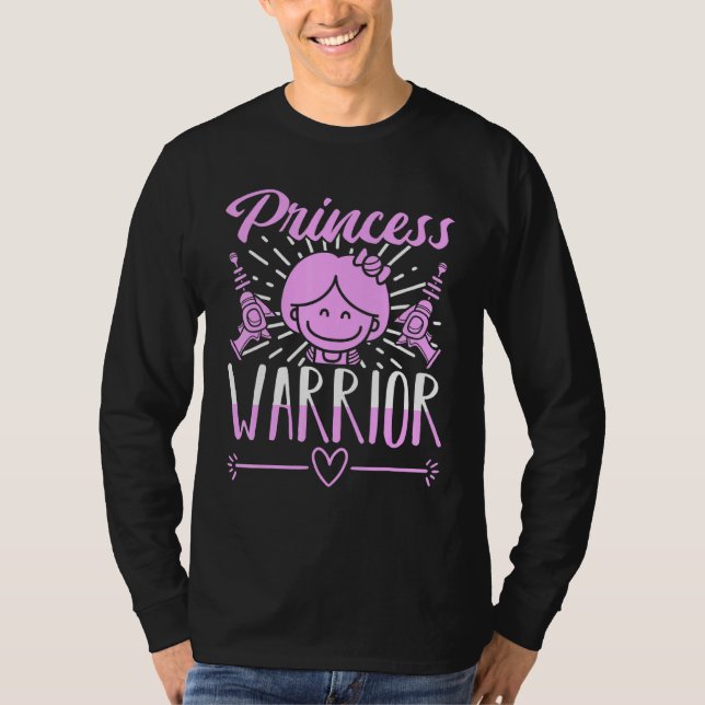 Princess Warrior T Shirt (Framsida)