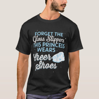 Princess Wears Cheer Shoes T Shirt