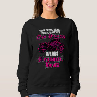 Princess Wears Motorcycle Boots Not Glass Sli T Shirt