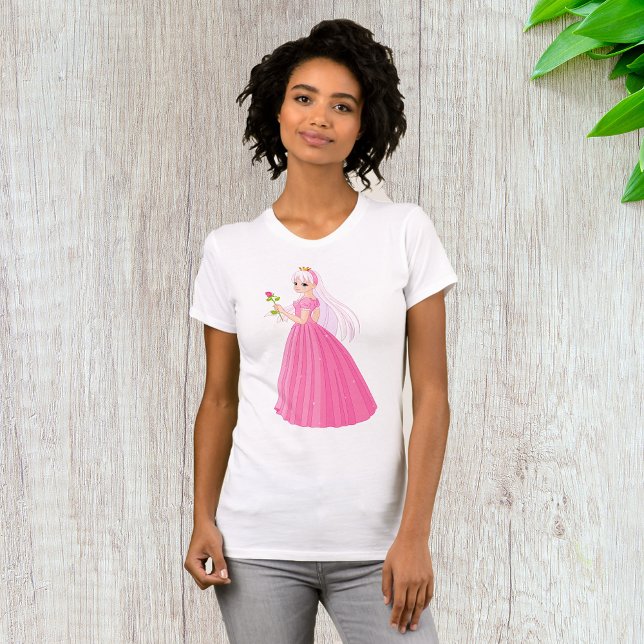 Princess With A Ro Womens T-Shirt (Skapare uppladdad)