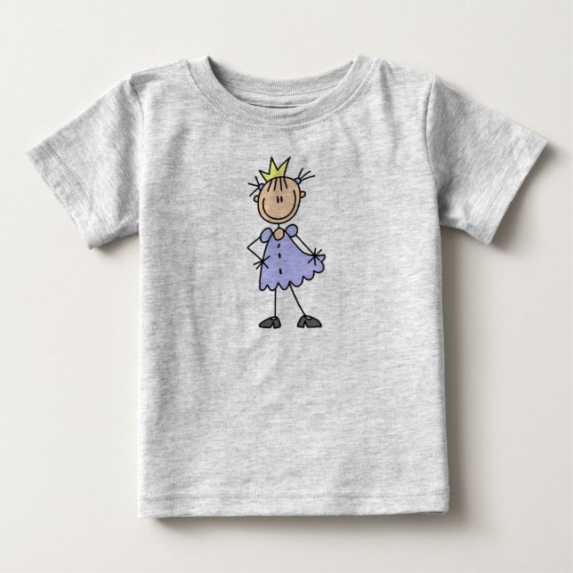 Princess With Krona Shirt T-shirt (Framsida)