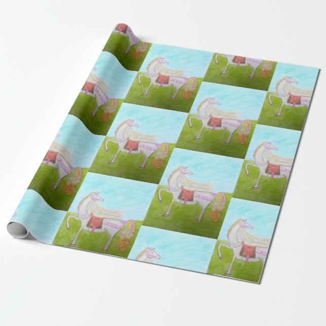 Princess - Wrapping Papper Presentpapper (Utrullad)
