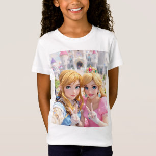 "Princess Zelda & Peach Selfie Fredstecken Tee" T Shirt