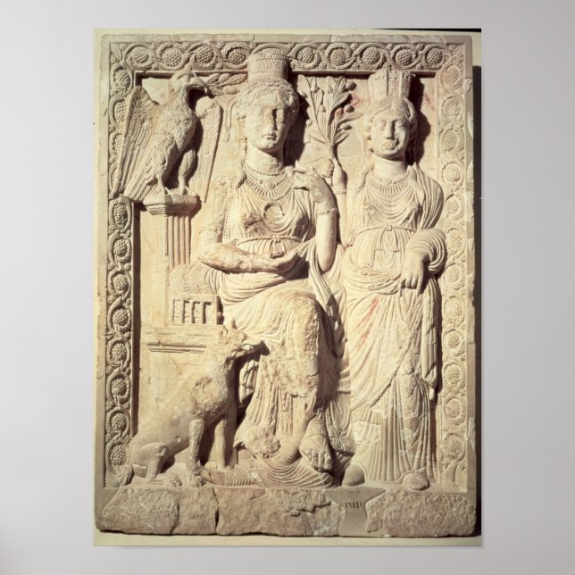 Princess Zenobia och en kvinnlig kamrat Poster (Framsidan)