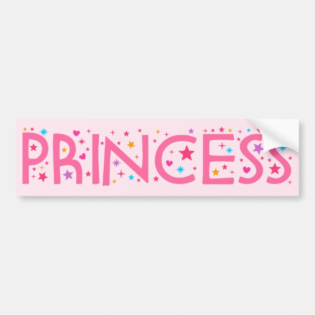 Princessbildekal Bildekal (Framsidan)