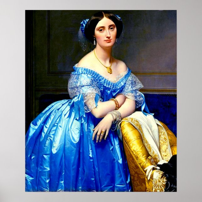 Princesse de Broglie Poster (Framsidan)