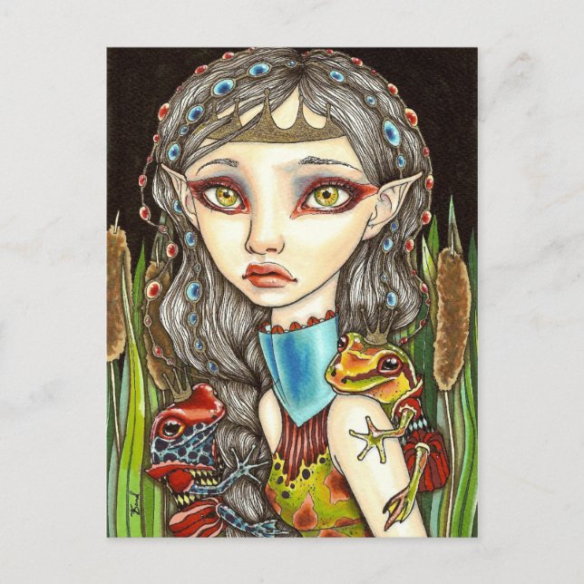 Princesse Grenouille Vykort (Framsida)