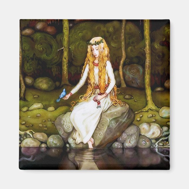Princessen i skogen magnet (Framsidan)