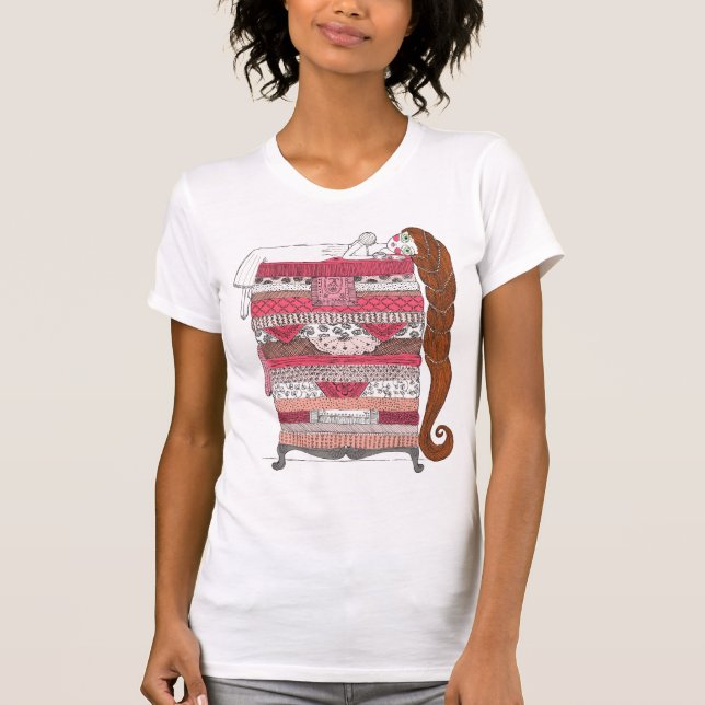 Princessen och ärtan t-shirt (Framsida)
