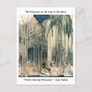 Princesses på väg till dansen Kay Nielsen Vykort