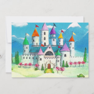 Princesses slott inbjudningar