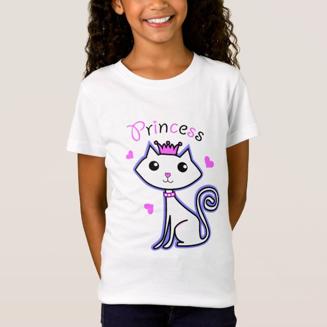 princesskattunge tee shirt (Framsida)