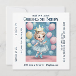 Princess's Enchanted Birthday Firation Kort