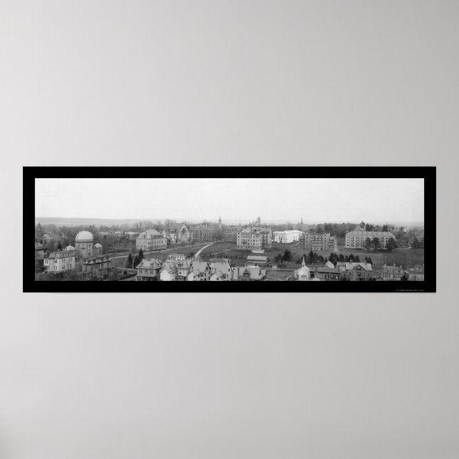 Princeton College, NJ Photo 1895 Poster (Framsidan)