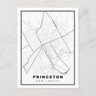 Princeton-karta Vykort