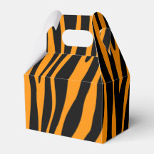 Princeton Orange Zebra tryck