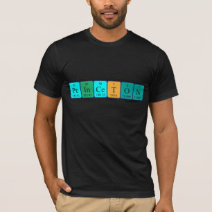 Princeton Periodisk skjorta bord namn T Shirt