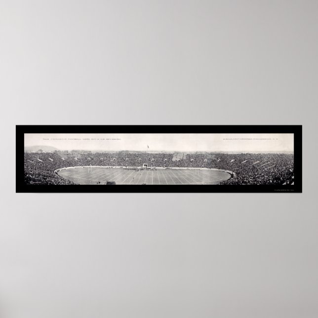 Princeton Yale Fotboll 1915 Poster (Framsidan)