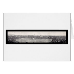 Princeton Yale fotbollfoto 1915 Hälsningskort