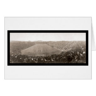Princeton Yale Game Photo 1905 Hälsningskort