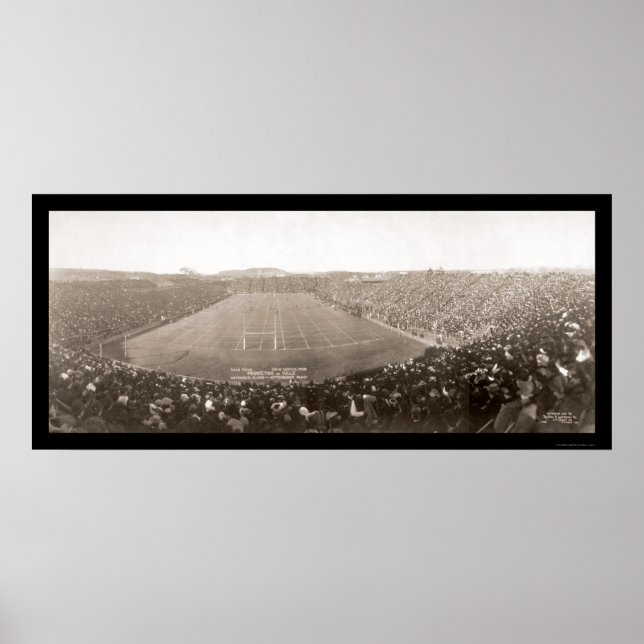 Princeton Yale Game Photo 1905 Poster (Framsidan)