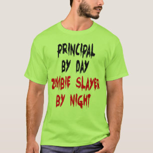 Principal Zombie Joke T-shirt