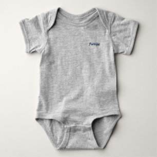 Principe/Prince Mammaprada Baby Bodykostymer Grått Tee Shirt