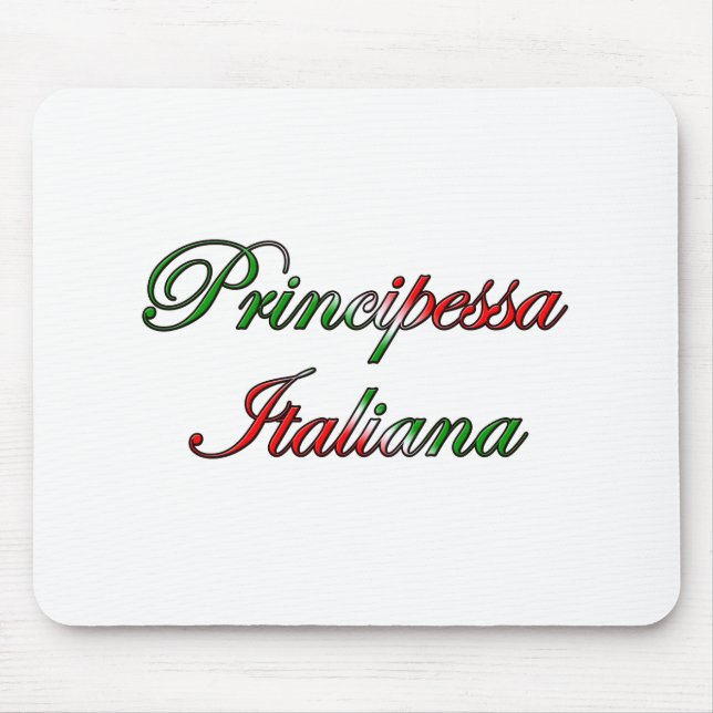 Principessa Italiana (den italienska princessen) Musmatta (Framsidan)