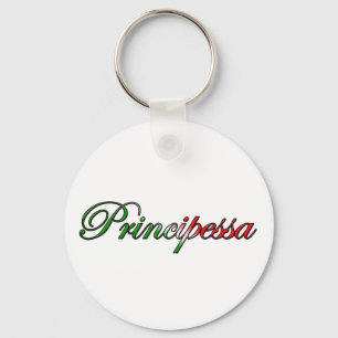 Principessa (italiensk Princess) Nyckelring