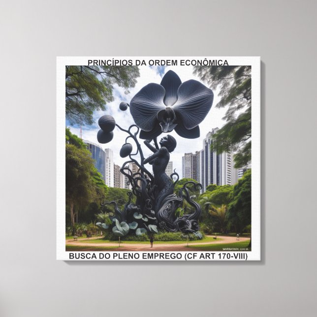 PRINCÍPIOS DA ORDEM ECONÔMICA - CANVAS esticada (Framsida)