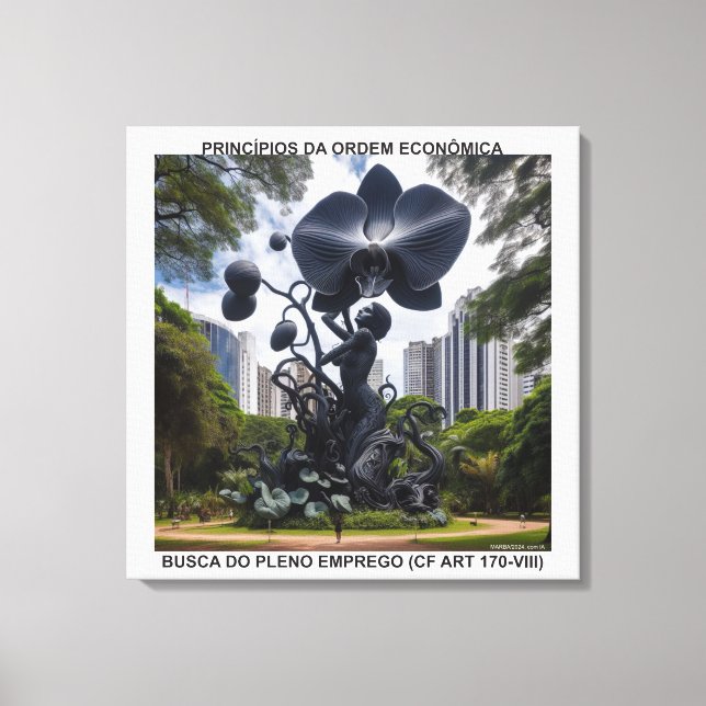 PRINCÍPIOS DA ORDEM ECONÔMICA - CANVAS esticada (Framsida)