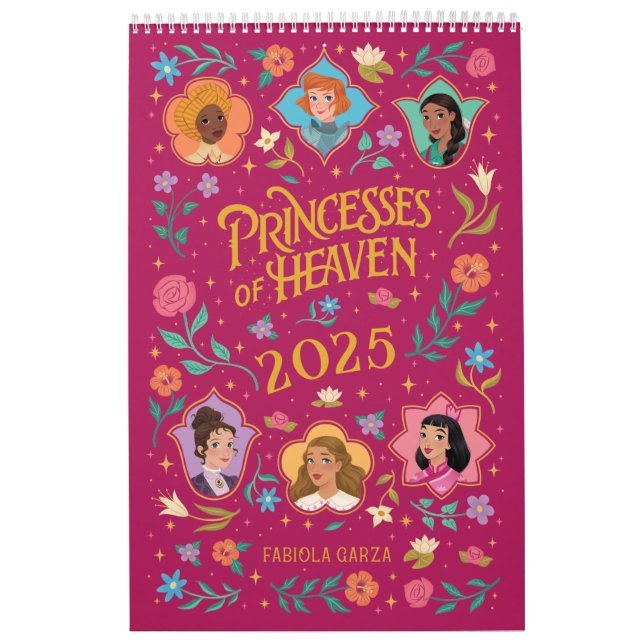 Prinesses of Heaven™ Anpassade Calendar Kalender (Omslag)