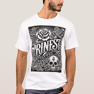 Prinest Tattoo Art Art T-Shirt Design