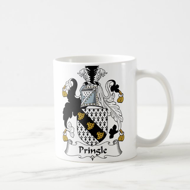 Pringle familjvapensköld kaffemugg (Höger)