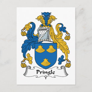 Pringle Family Crest Vykort