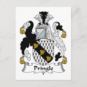 Pringle Family Crest Vykort